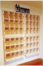 Funko Pop Display shelf Kubbie SIX PACK for Pops IN SOFT PROTECTORS!