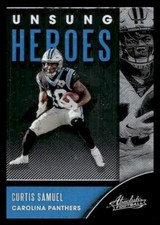 2020 Panini Absolute #UH-CS Curtis Samuel Carolina Panthers