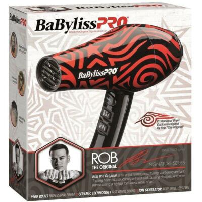 BaBylissPRO Rob The Original Signature Dryer 1900W #BRTO5586 + Free MGS Razor