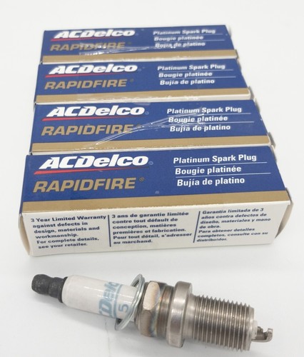 Spark Plugs set of 4 AC5 Platinum Acdelco for Barina Astra Viva Nissan Terrano D - Picture 3 of 4