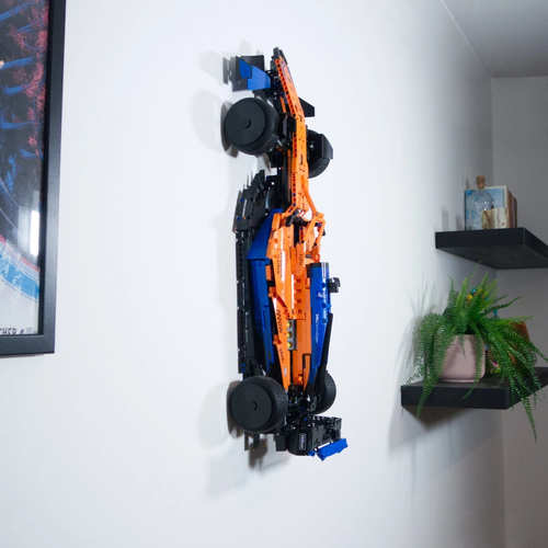 Wall Mount for LEGO 42141 Technic McLaren Formula 1 Durable 3D Printed Design - Picture 6 of 9