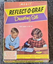 Vintage 'Reflect-O-Graf' Drawing Set, by Merit, 1965