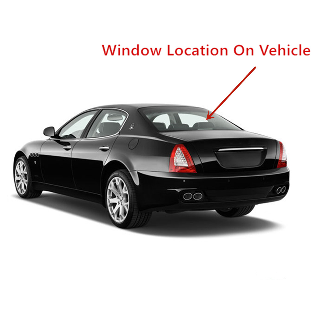 Fit 2014-2024 Maserati Quattroporte Rear Back Window Glass Heated Laminated