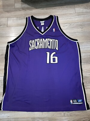 Peja Stojakovic #16 Sacramento Kings NBA Basketball Reebok Jersey