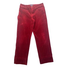 VTG Polo Ralph Lauren Corduroy Pants Straight Women's Sz 20 Fits 29 Altered Hem
