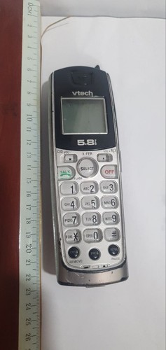 Vtech 5,8 GHz Tylko telefon bezprzewodowy Jednostka bez ładowarki Bez zepsutej baterii - Zdjęcie 4 z 13