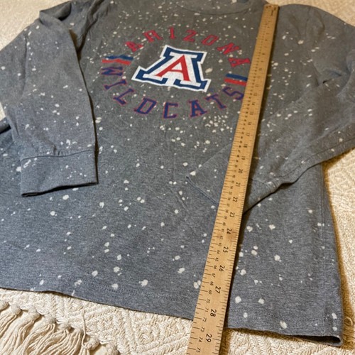 Arizona Wildcats Gameday Couture Shirt Womans Large Bleach Splash Dye Soft Cozy - Picture 17 of 19