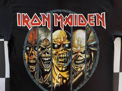 Iron Maiden Eddie Evolution T-Shirt - Official Men's Band Logo Tee Black XL - View #5