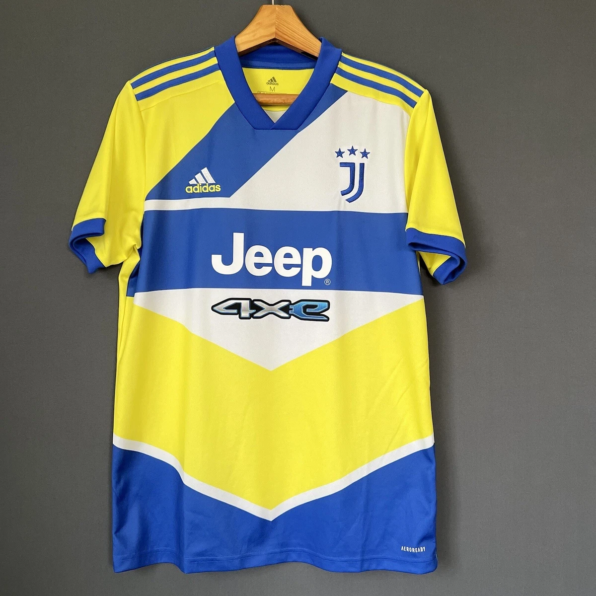 JUVENTUS JERSEY 2021 22 THIRD SIZE M MENS FOOTBALL SOCCER SHIRT