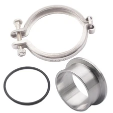 For Holset HX35 HX35W HX40W Turbo Compressor V-band Flange Clamp Cummins 5.9L