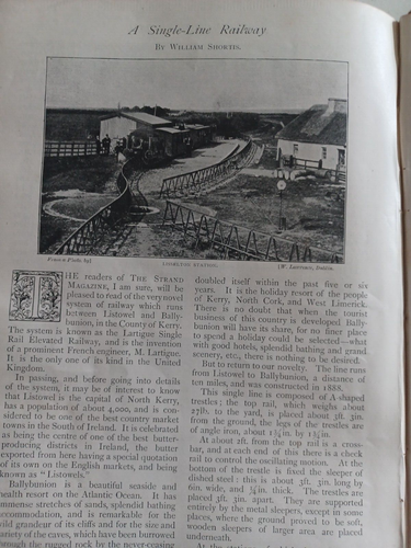 Postboten Postbote Postportage Lartigue Eisenbahn Kerry seltene antike Artikel 1898 - Bild 7 von 10