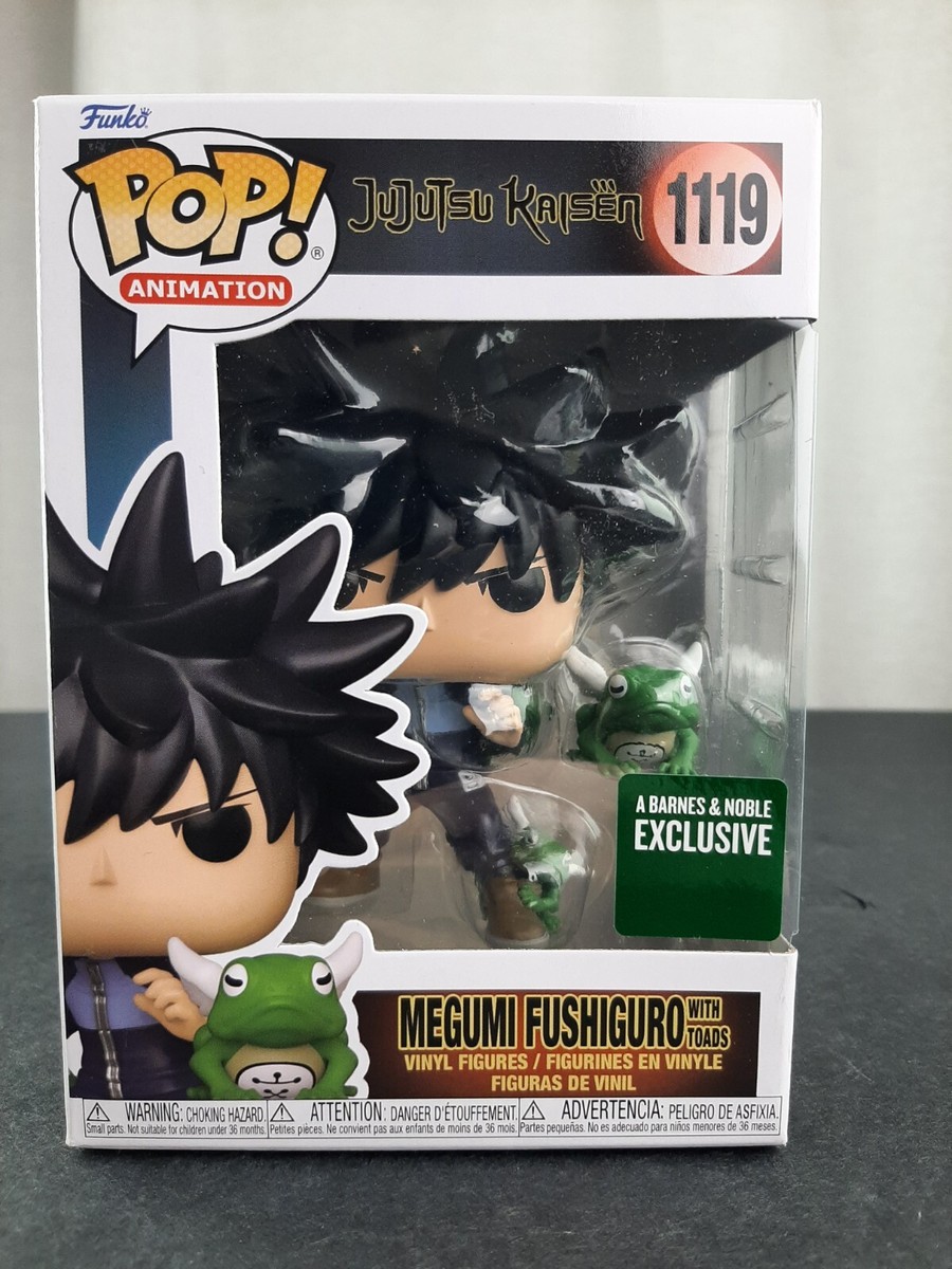 NIB Funko Pop JUJUTSO KAISEN MEGUMI FUSHIGURO with TOADS Barnes