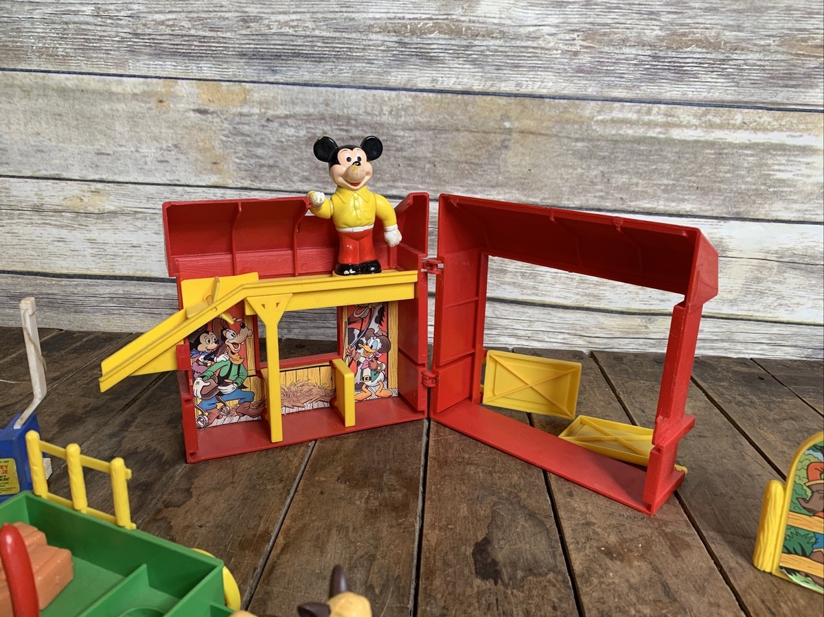 RARE* Vintage Walt Disney Mickey Mouse Power Ranch Toy 1977