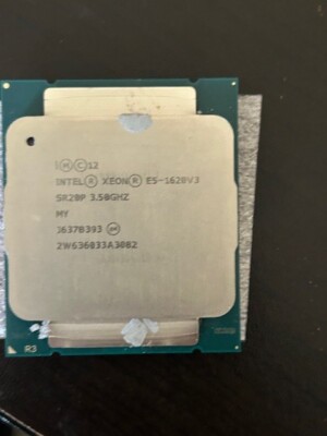 Intel Xeon E5-1620V3 3.50 GHz Quad Core 10MB LGA2011-3 CPU P/N: SR20P