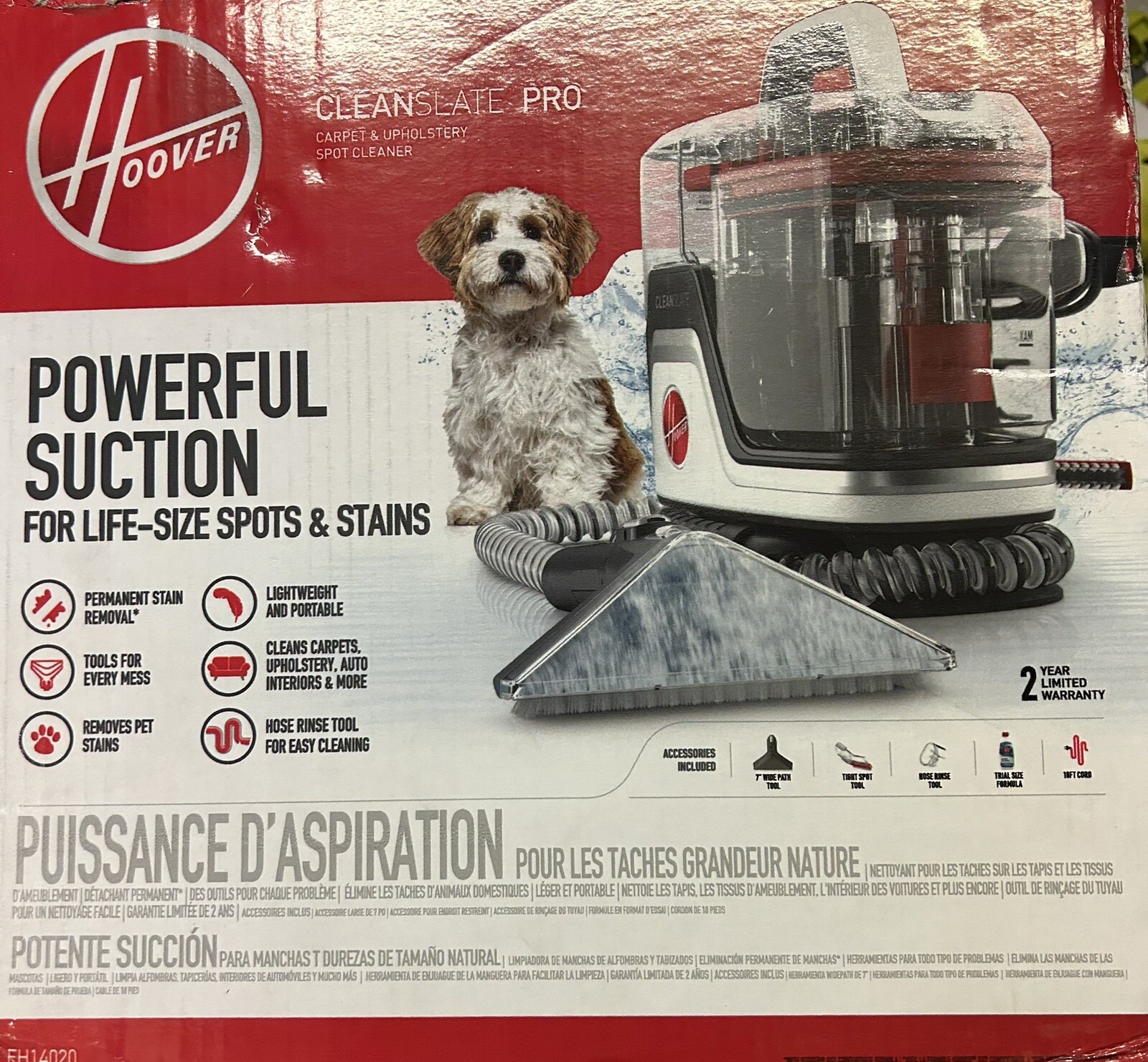 Hoover FH14020 Carpet Cleaner Red 73502048696 eBay