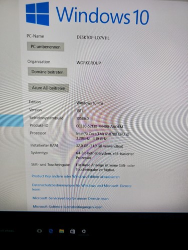 PC HP Z2 Tower G4 Workstation 32GB 256GB SSD NVIDIA Quadro P1000 - Bild 8 von 9