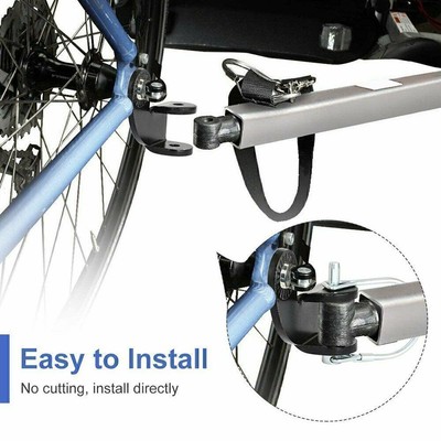 2x coupling for Qeridoo bicycle trailer trailer hitch attachment elbow