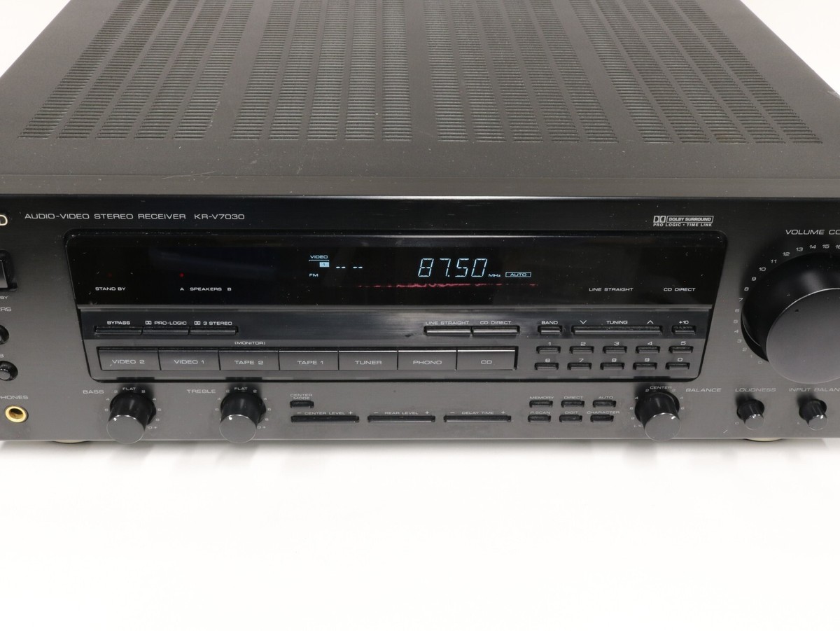 Kenwood KR-V7030 AM/FM AV Stereo Receiver Dolby Pro Logic | eBay