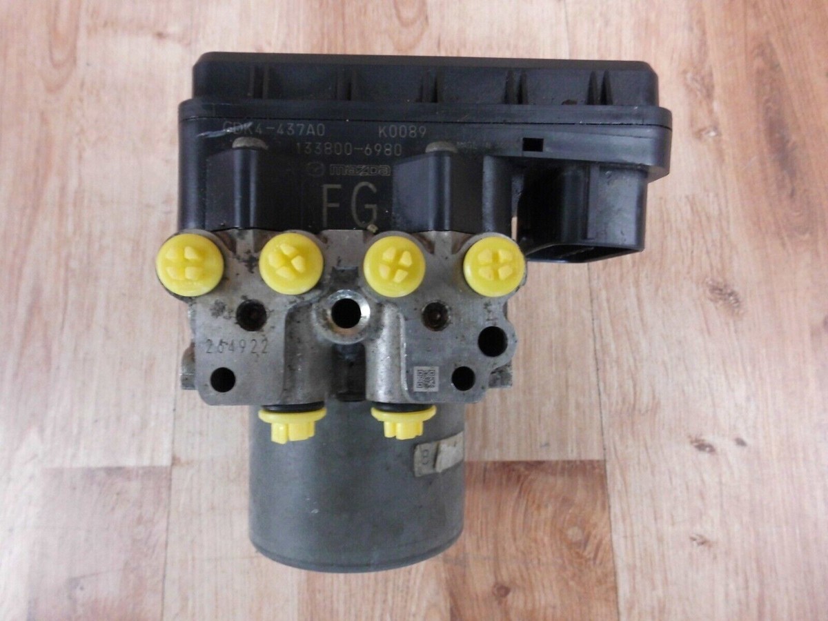 Mazda 6 GH 2008-2012 pump ABS module GDK4-437A0 133800-6980 ^ | eBay