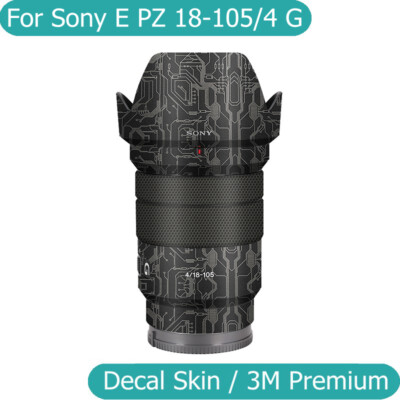 For Sony E PZ 18-105mm F4 G OSS Decal Skin Vinyl Wrap Film Camera Lens Sticker