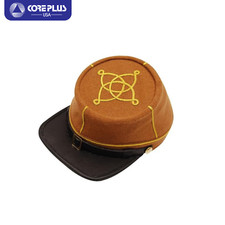 "Men's US Civil War Lieutenant Kepi - 1 Braid, Select Colors Available"