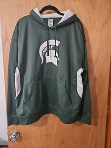 MICHIGAN STATE SPARTANS HOODIE, XL, EXCELLENT CONDITION