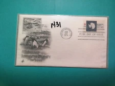 U. S. Stamp FDC#1431 -Antarctic Treaty - Art Craft cachet - comb. Shipping!