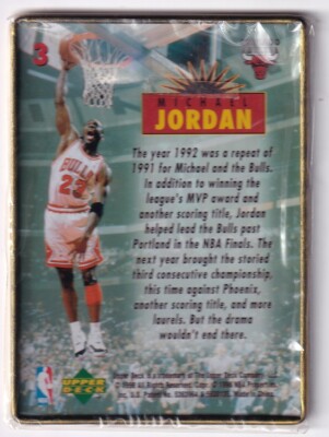 Michael Jordan 1996-97 Upperdeck Metal Card #3 Bulls NIW | eBay