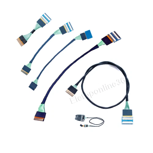 5/10/14/20/38cm 24Pin Lens Extension Extend Cable for 808 #16 HD Car Key Camera