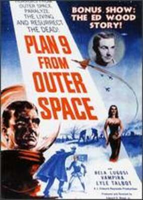 Plan 9 From Outer Space by Jr. Edward D. Wood: Used
