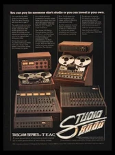 1978 TEAC Tascam Studio 8000 mixers-Print ad / mini-poster-Vintage  photo