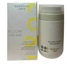 BEEKMAN 1802 Bloom Cream Daily Moisturizer With Goatmilk 3.38 oz - New In Box