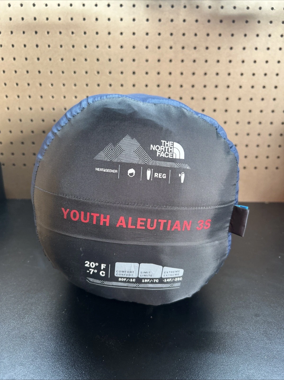 The North Face Aleutian sleeping bag. 3s down. 20f / -7c