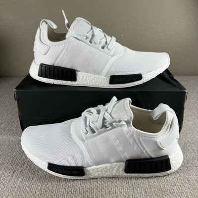 Adidas NMD R1 Mens Shoes Size 13 Panda White Black BB1968 Sneakers