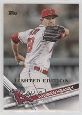 2017 Topps Limited Edition Andrew Heaney #444 0b5