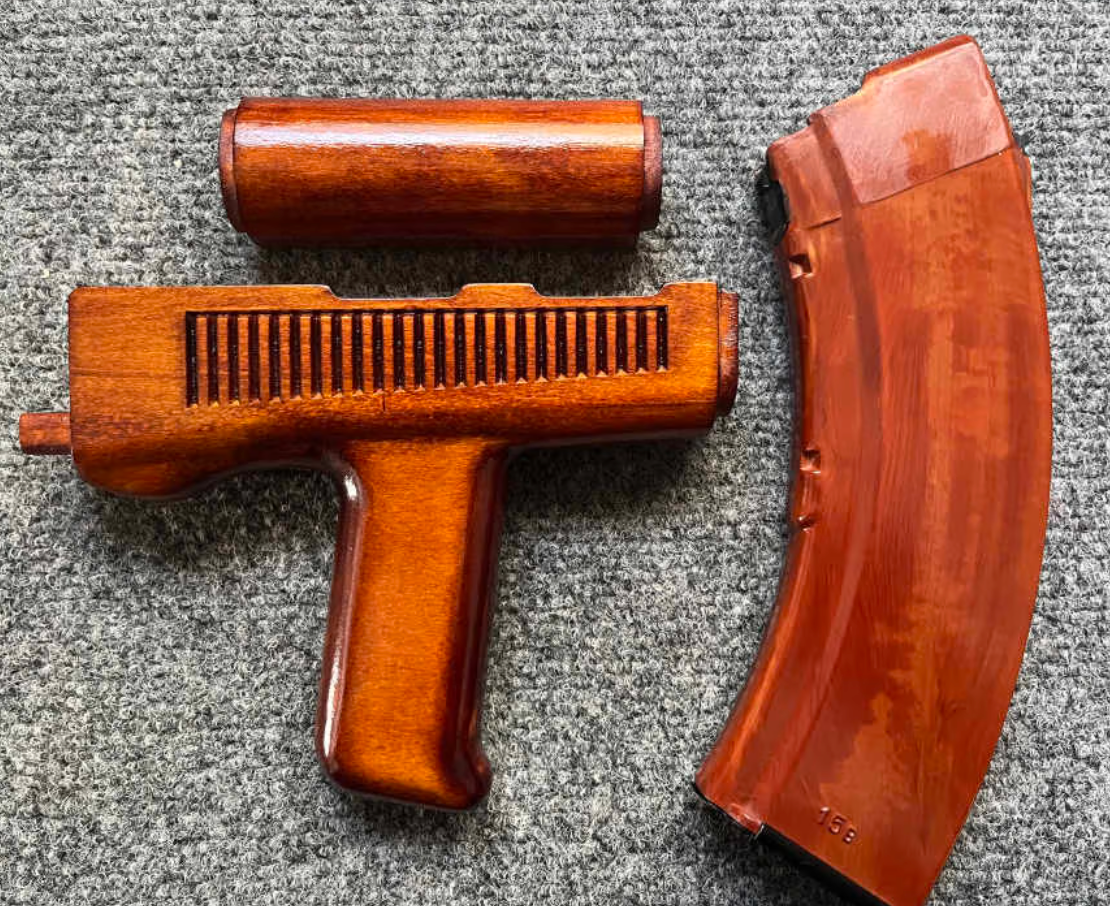 Reproduction AIM74 AIMS-74 Bakelite Orange Dong handguard set | eBay