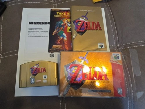 Nintendo 64 The Legend of Zelda: Ocarina of Time Collector's Edition Complete