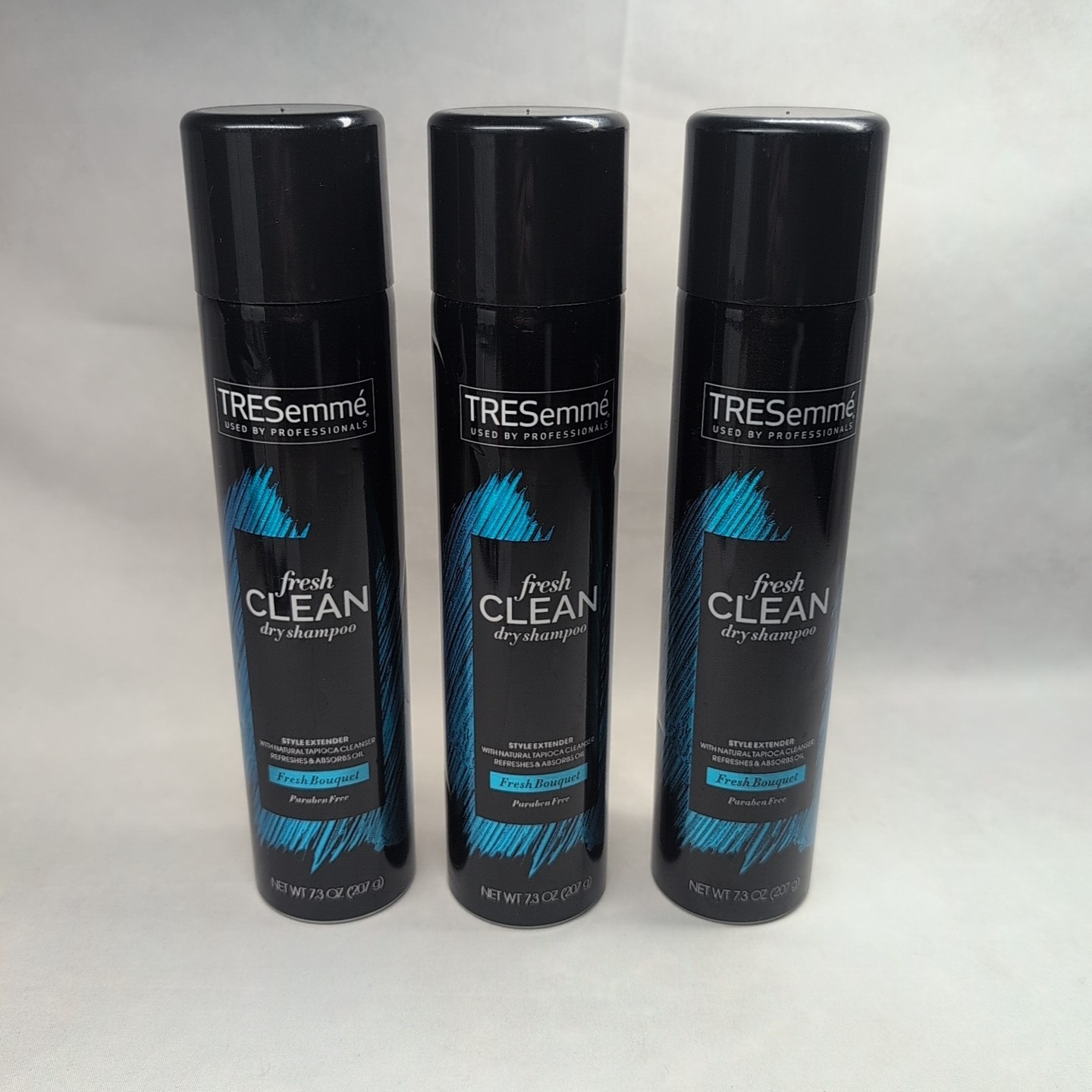 TRESemme Fresh Clean Dry Shampoo Style Extender Fresh Bouquet 7.3 oz Lot of 3