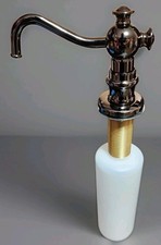 Kingston Brass SD7600 Onyx Soap Dispenser, Black Stainless Steel. It's Gorgeous