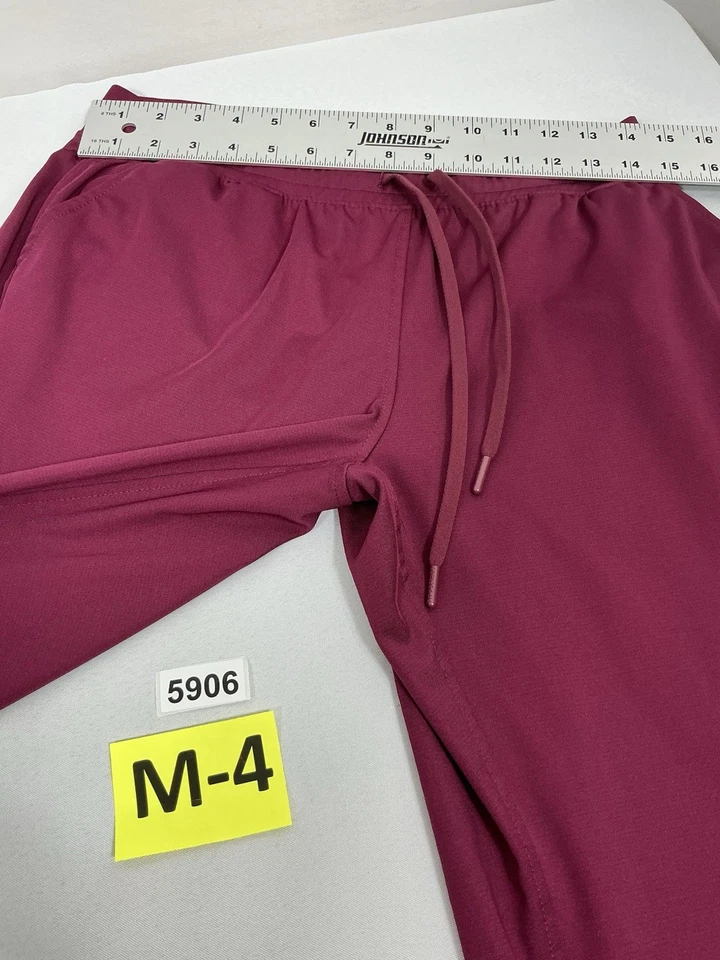 Womans Fit Scrubs Evrpur Pullon Scrubs Medium Maroon Jogger Style - Image 4 of 4