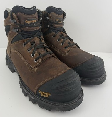 Georgia Boot GB00284 Rumbler 6'' Waterproof Composite Toe Work Boot Mens 12 M