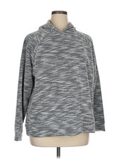 Andrew Marc Women Gray Pullover Sweater 1X Plus