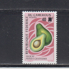 CAMEROON :  1974 - MNH  - SCOTT # 593  AVOCADO SURCHARGED