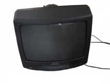 1997 Samsung CRT TV CXD1942 VCR Combo Retro Gaming Television *VCR