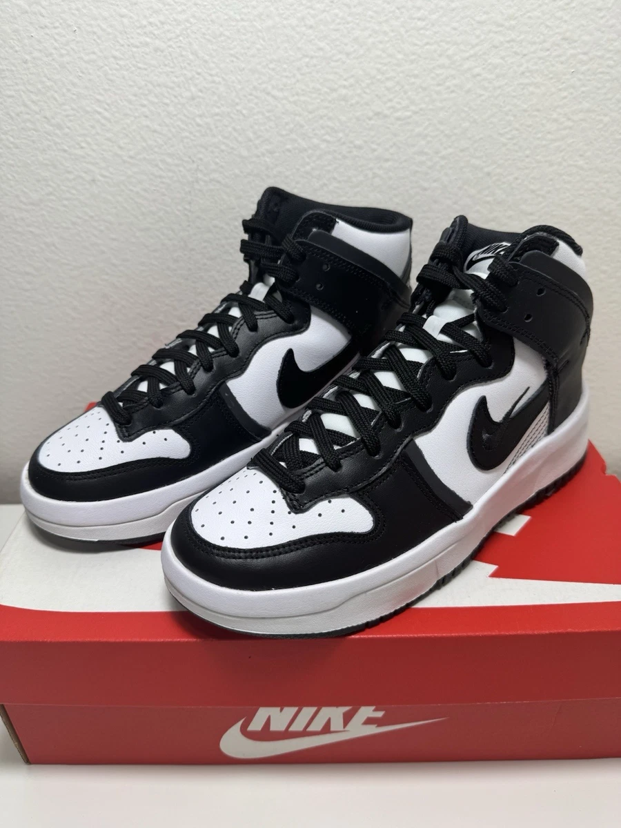 Nike Dunk Up High White Black W for sale | eBay