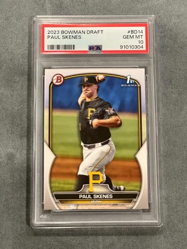2023 Bowman Draft - Paul Skenes #BD-14 (RC) PSA 10