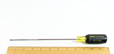 KLEIN TOOLS USA 601-8  CUSHION GRIP SCREWDRIVER WITH 3/16  WIDE BLADE