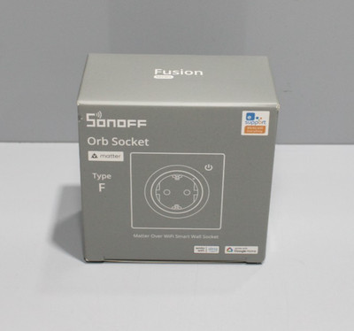 SONOFF WLAN Intelligente Wandsteckdose Smart Steckdose EU Matter Energiemessung