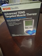 CVS Health Advanced TENS Targeted Muscle Therapy Digital 15 Programs BRAND NEW