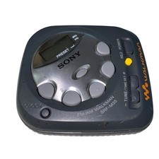 Vintage Sony Walkman SRF-M35 Portable Pocket AM FM Radio NO Belt Clip - Tested